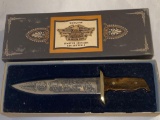 85th Anniversary Harley Davidson Milwaukee knife.