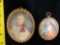 (2) Small vintage portraits, not early.6