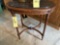 Marble top oval stand, 31