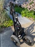 Golf club cart.