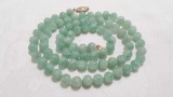 Vintage Chinese Jadeite ? beaded necklace