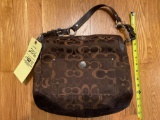 Brown Coach purse