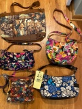 (5) Travel bags/purses