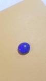Approx 2 carat bright blue Opal cabochon stone