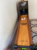 Roll and Score ski-ball type game, 9' long x 2' wide.