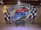 Miller light racing neon sign