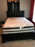 Three piece queen size bedroom set