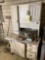 Hoosier Cabinet with Contents