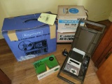 Keystone movie projector and electronics