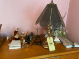 Lamp and Perfume Bottles