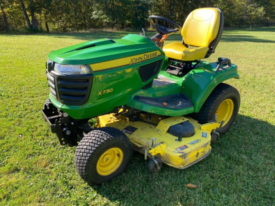 John Deere X730 hydrostatic riding mower - One Owner