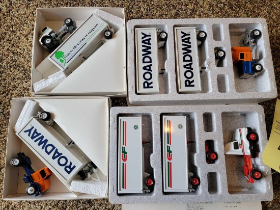(4) Winross Die Cast Trucks