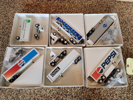(6) Winross Die Cast Trucks