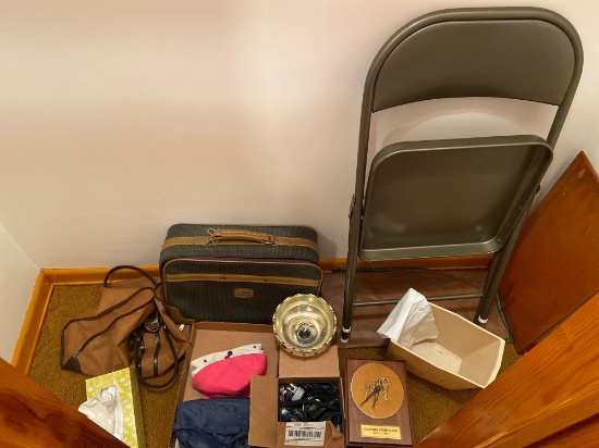 Bag, Chair, Clock