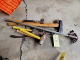 Bolt Cutters, Axe, Hammers, Pipe Bender