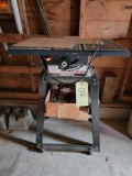 Craftsman Table Saw on Stand