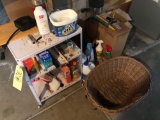 Laundry detergent, basket and stand