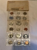 1962, 1964 and 1965 US mint sets