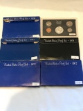 1968, 1970, 1971, 1972, 1972 and 1979 United States Proof Sets