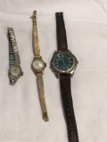 Ladies Nelson and Timex watch - Men's Timex Indiglo watch