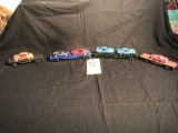 (4) Flat Bed Cars