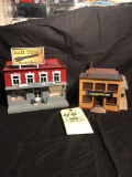 Hardware store and Goodyear layout buildings