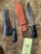 Case XX knives with sheaths