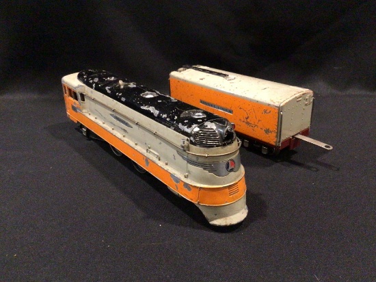 Lionel #No250-E Hiawatha Engine and Tender