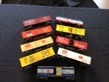 Assorted rail cars