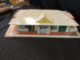 Assorted Tin layout buildings