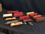 Assorted rail cars
