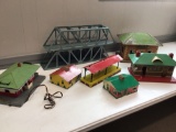 Assorted layout buildings