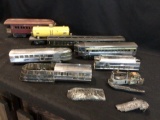 Assorted American Flyer Pieces and Parts