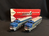 American Flyer Missouri Pacific 21920 Diesel powered & non-powered engines