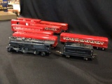 American Flyer Engine 545 w/ passenger and baggage cars