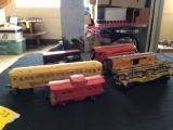 Assorted American Flyer Engine 353 and Cars