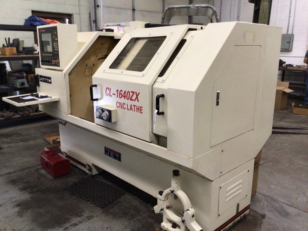 Jet Cl-1640-ZX CNC Lathe | Industrial Machinery & Equipment 