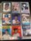 Binder of assorted baseball cards including mostly Cal Ripken Jr., Don Mattingly, and more