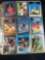Binder of assorted baseball cards, Jose Canseco, Roger Clemens, Will Clark