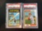 PSA graded 1974 Mike Schmidt & 1971 Cesar Geronimo