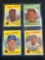 1959 Topps Hank Aaron, Orlando Cepeda, Don Zimmer, Don Drysdale