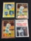 4 Babe Ruth retro cards