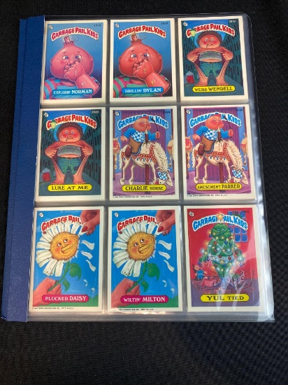 1987 Topps Garbage Pail Kids series 8 complete set