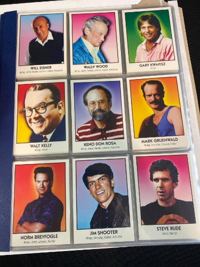 1992 Exlipse Famous Comic Book Creators complete set