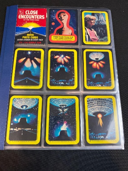 1978 Topps Close Encounters of the Third Kind complete set