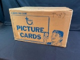 1987 Topps Picture Cards factory sealed case vending box #951-87