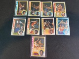 1978-'79 Topps basketball HOFers group , Dr. J, Kareem Abdul-Jabbar