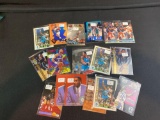18 assorted Alonzo Mourning rookie cards