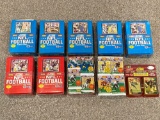 1990 Score NFL unopened wax pack boxes