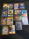Assorted NFL football stars and HOFers Favre, Unitas, Rice, Aikman and more